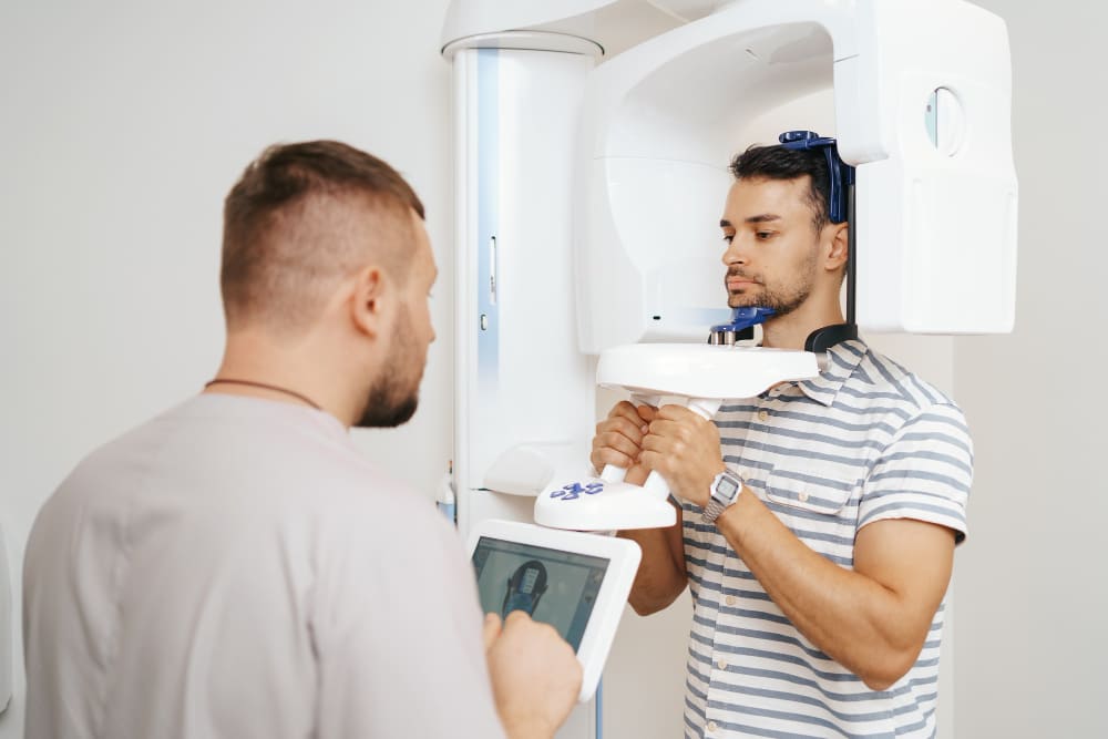 Tomografia komputerowe przed implantem zębowym